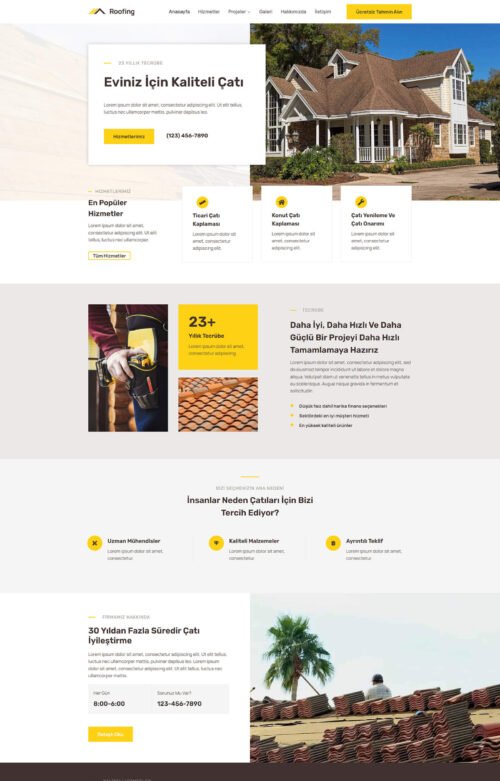 meridyen çatı tamiri teması